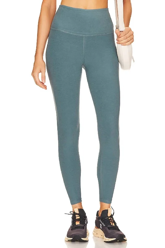 Yoga Shorts with Pockets -Spacedye Caught In The Midi High Waisted Legging In Storm Heather Yoga Shorts with Pockets -Spacedye Caught In The Midi High Waisted Legging In Storm Heather