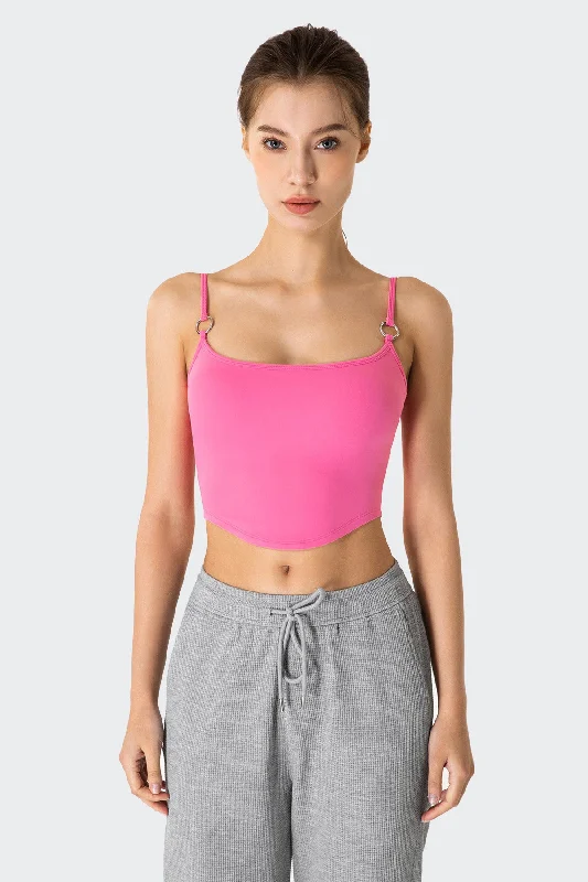 Yoga Bar with Natural Sweeteners -Spaghetti Strap Sports Bra Light Support
