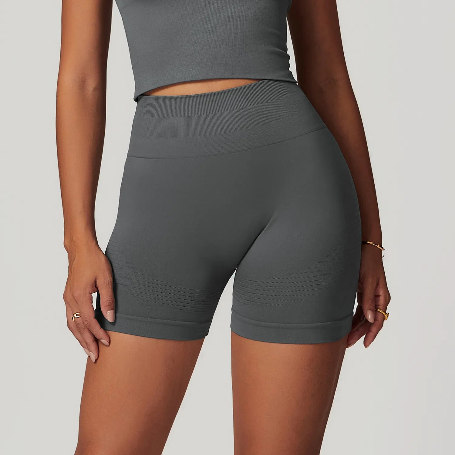 Yoga Shorts for Yoga and Strength Workouts -SPARK Gym High Waist Shorts ZC7725