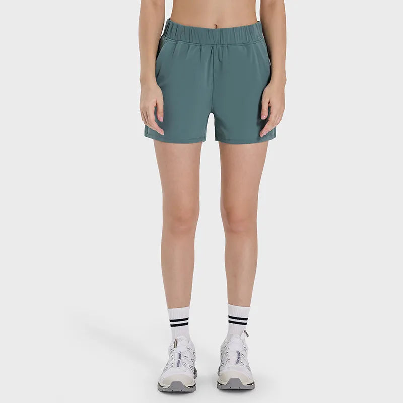 Yoga Shorts for Hot Yoga Practice -SPARK Quick-dry Outdoors Running Shorts DQ106