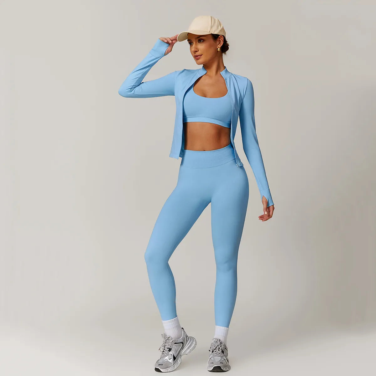 Yoga Tops for Studio Practice -SPARK Seamless Athletic Jackets ZC7755