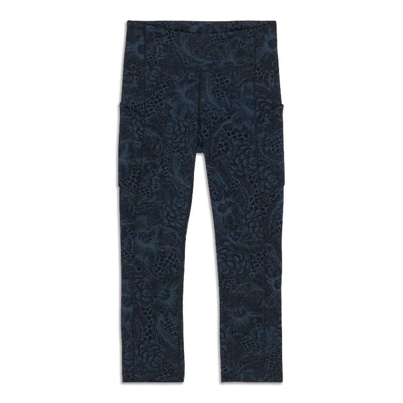 Stylish Yoga Pants with Pockets -Speed Up Crop - Resale