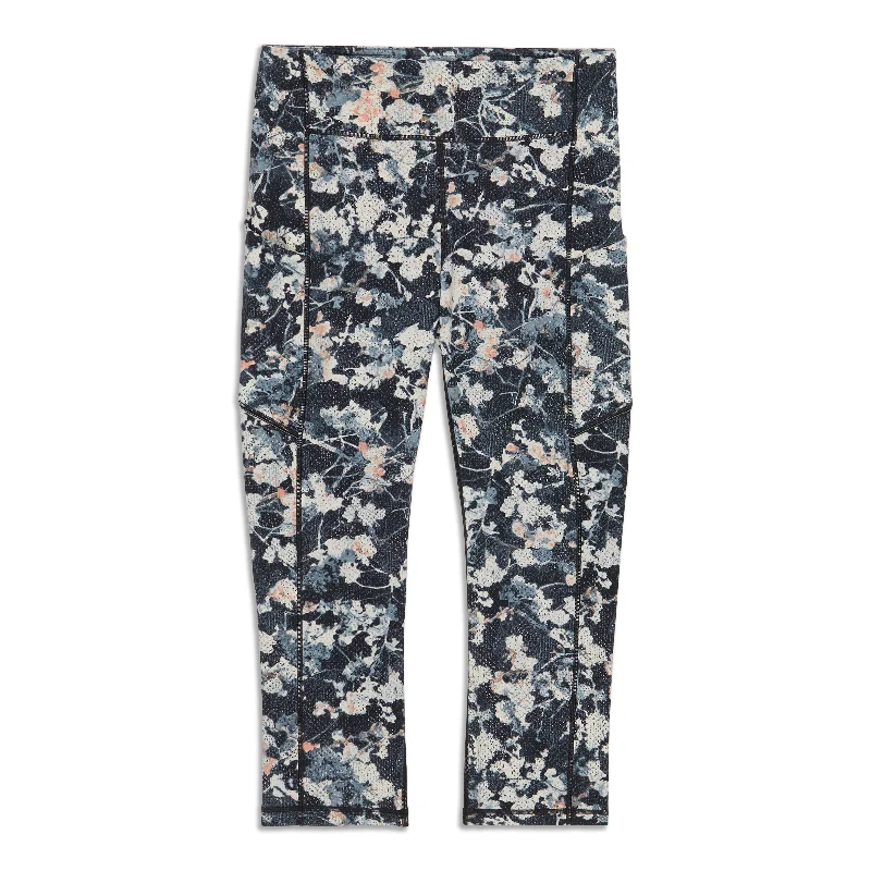 Soft Fit Yoga Pants -Speed Up Crop - Resale