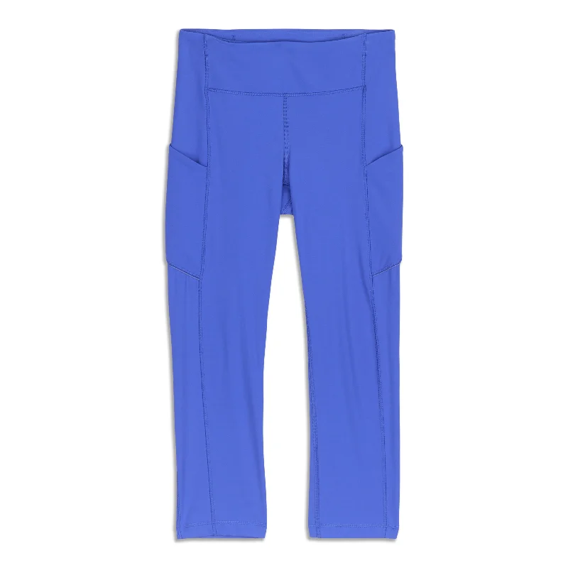 Comfortable Yoga Pants for Hot Weather -Speed Up Crop - Resale
