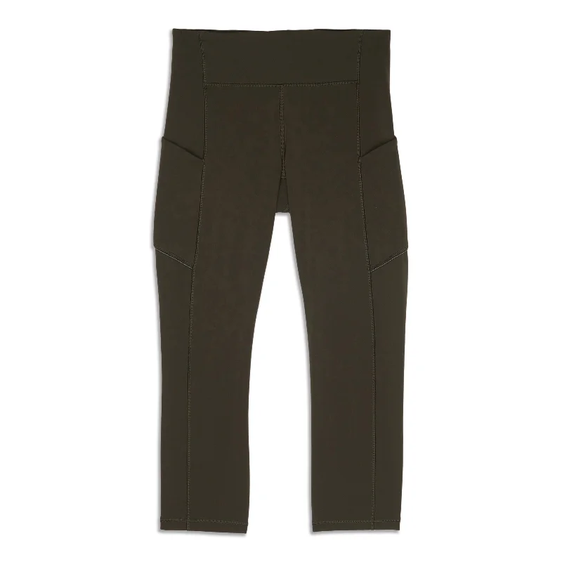 Yoga Pants for Better Stretch -Speed Up Mid Rise Crop - Resale