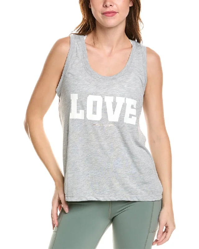 Yoga Tops for Hot Yoga Classes -Spiritual Gangster Love Riley Namaste Dry Tank