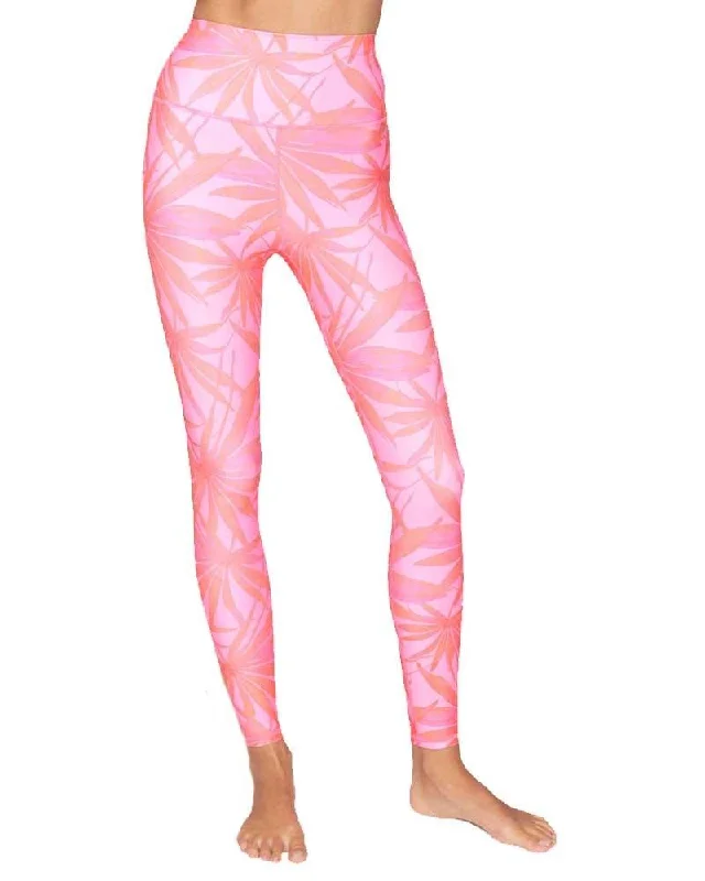 Comfortable Yoga Pants with Elastic Waistband -Intent 7/8 High Waist Legging