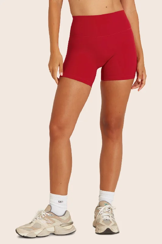 Yoga Shorts for Sculpting -SPORTBODY® BIKE SHORTS - APPLE