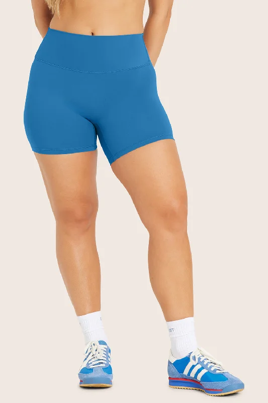 Stylish Yoga Shorts for Gym -SPORTBODY® BIKE SHORTS - SEAPORT