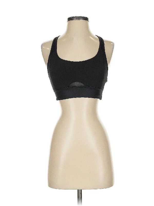 Women's Yoga Tops with Ribbed Fabric -Sports Bra
