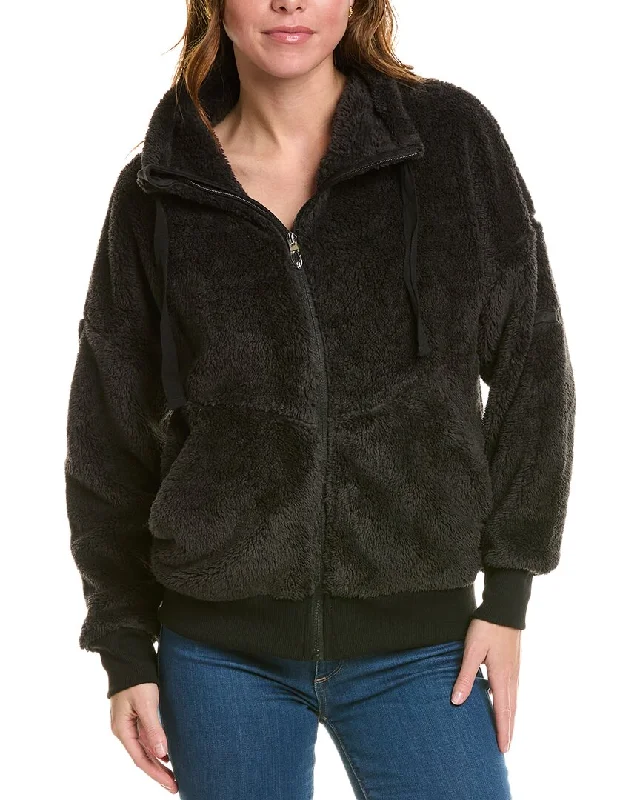 Quick Dry Yoga Shorts for Flexibility -Spyder Bailey Sherpa Jacket
