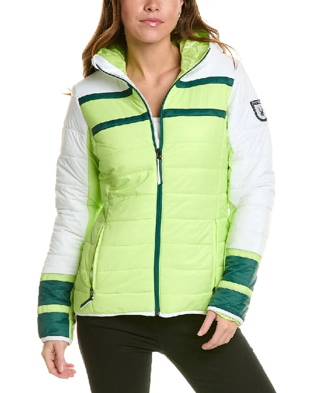 Stylish High-Waisted Yoga Shorts -Spyder Ethos Hooded Jacket