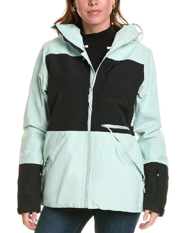 Full-Waist Yoga Shorts for Comfort -Spyder Jagged GTX Shell Jacket