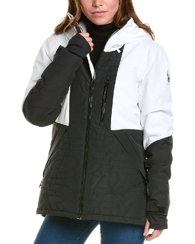 Women's High-Waisted Yoga Shorts -Spyder Palisade Jacket