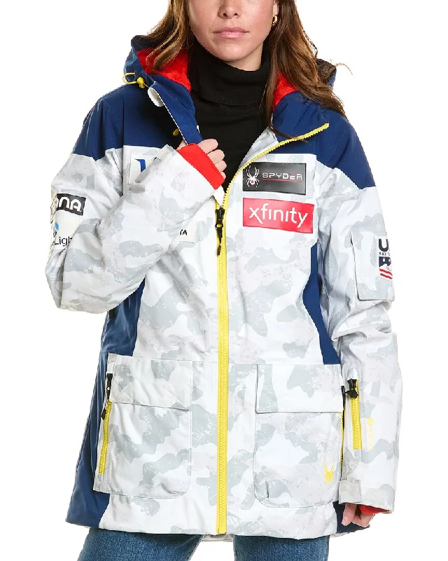Yoga Shorts for Better Flexibility -Spyder USST Alpine Team GTX Jacket