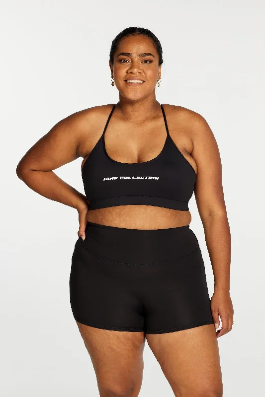 Yoga Shorts for Movement and Flexibility -STAPLE SHORT SHORTS ONYX