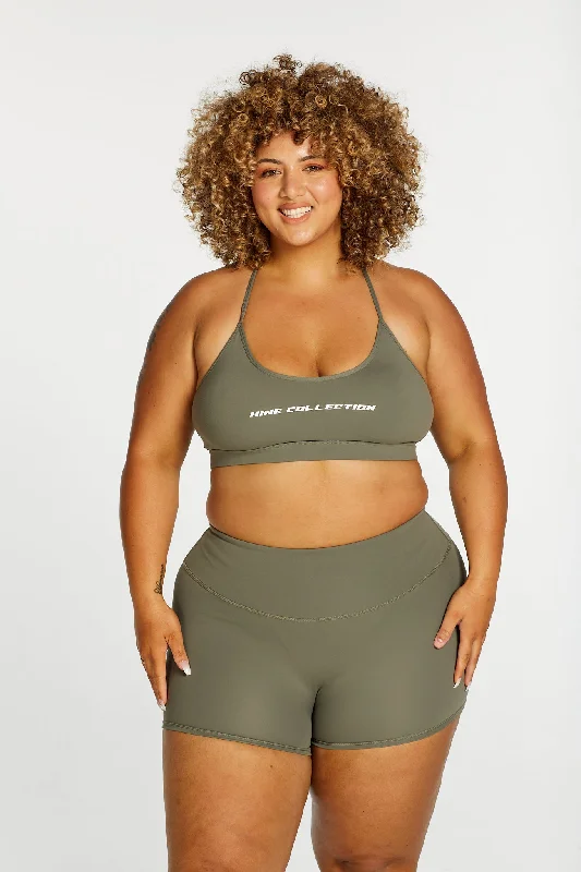 Comfortable Yoga Shorts for Deep Workouts -STAPLE SHORT SHORTS SAGE
