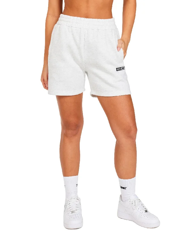 Stylish Yoga Shorts for Deep Flexibility -Staple Shorts - Polar Grey