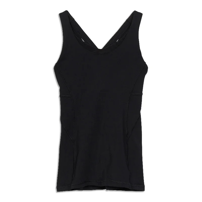 Comfortable Yoga Tops for Every Workout -Stash N' Run Tank Top - Resale
