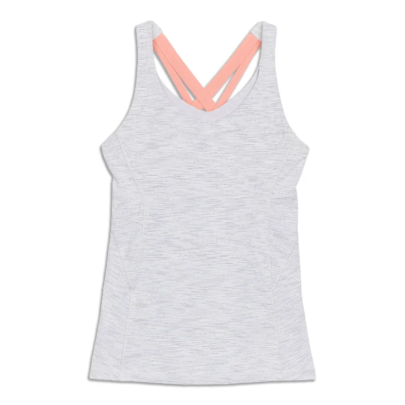Yoga Tops for Hot Yoga and Intense Sessions -Stash N' Run Tank Top - Resale