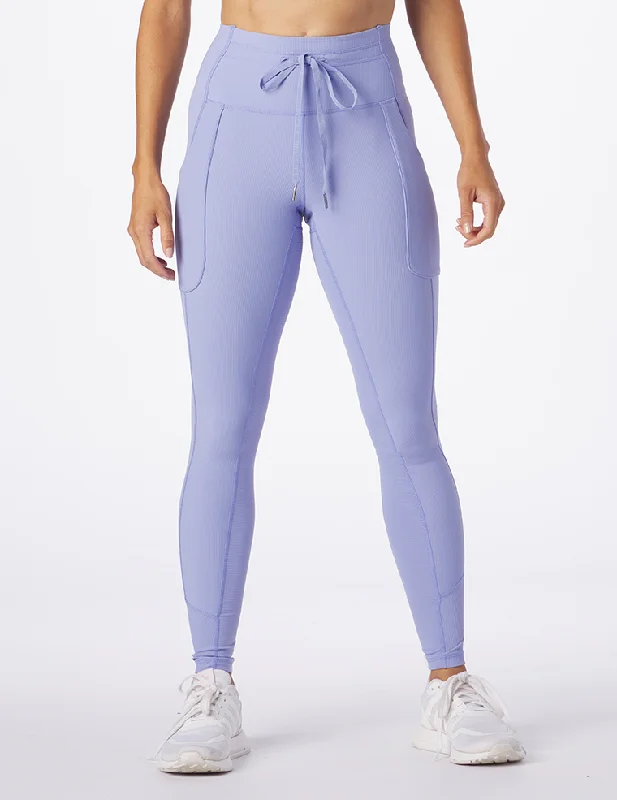 Yoga Pants for Intense Movement -Street Legging: Lilac