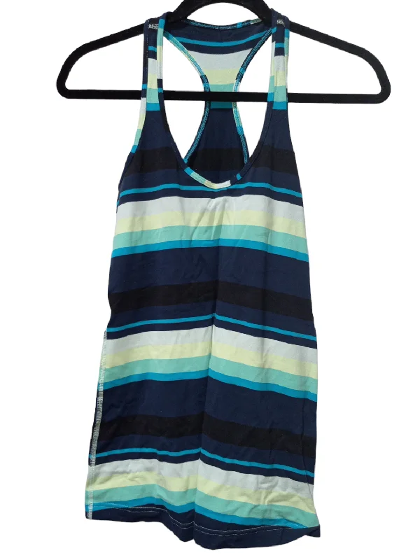 Women's Yoga Tops for Easy Flexibility -Striped Athletic Tank Top Lululemon, Size S