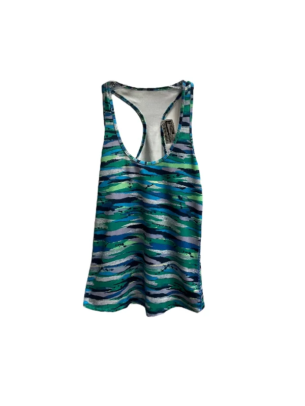 Seamless Yoga Tops for Comfortable Wear -Striped Pattern Athletic Tank Top Lululemon, Size Xs