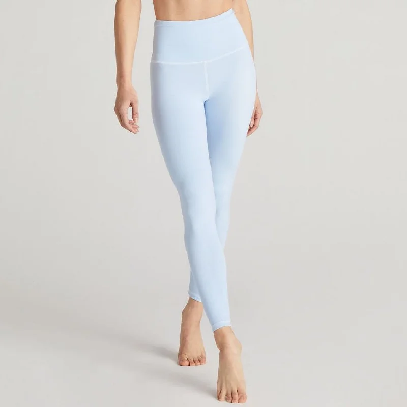 Comfortable Yoga Pants for Flexibility -Crosby Leggings - Blue Oasis