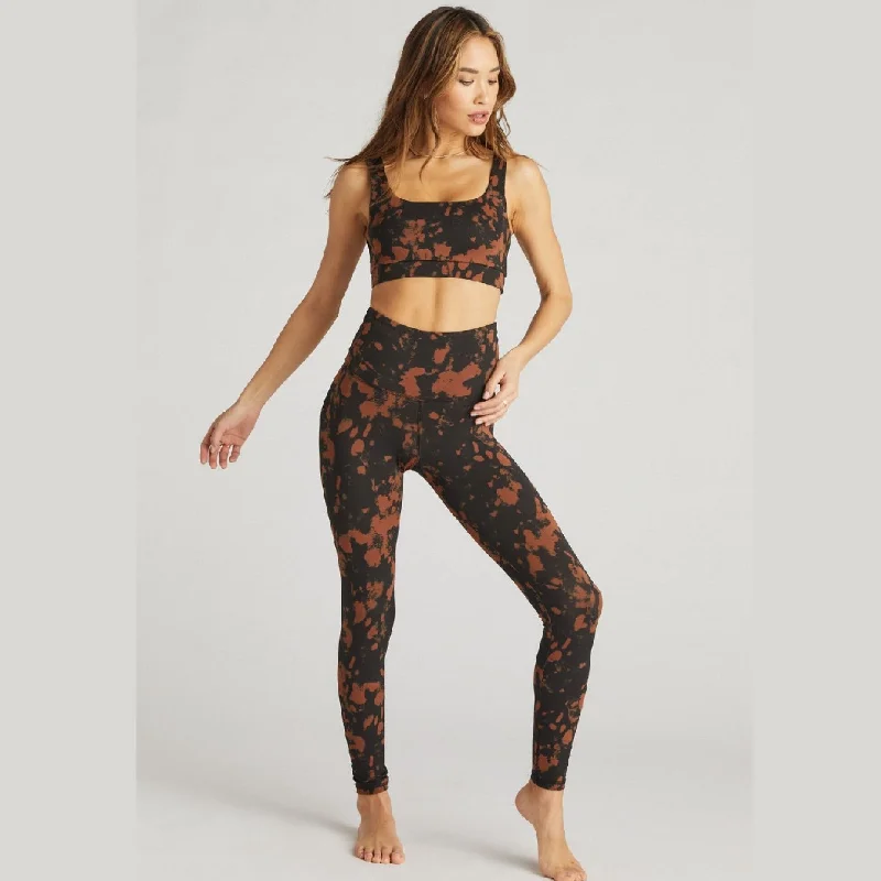 Yoga Pants for Mobility -Scarlett Leggings - Clay Splatter