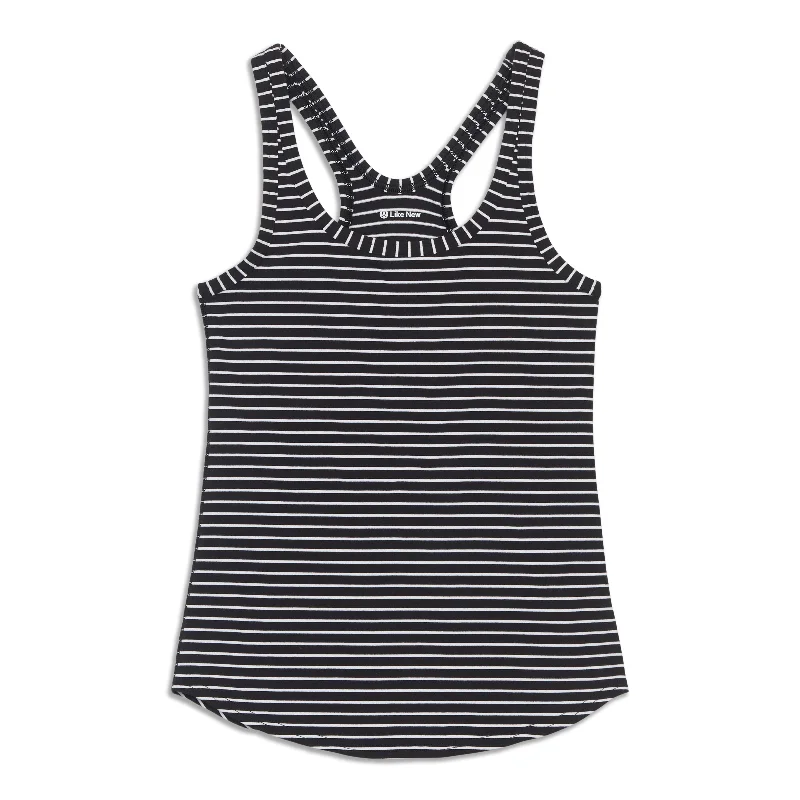 Yoga Tops with Moisture-Wicking Fabric -Studio Racerback Tank Top - Resale