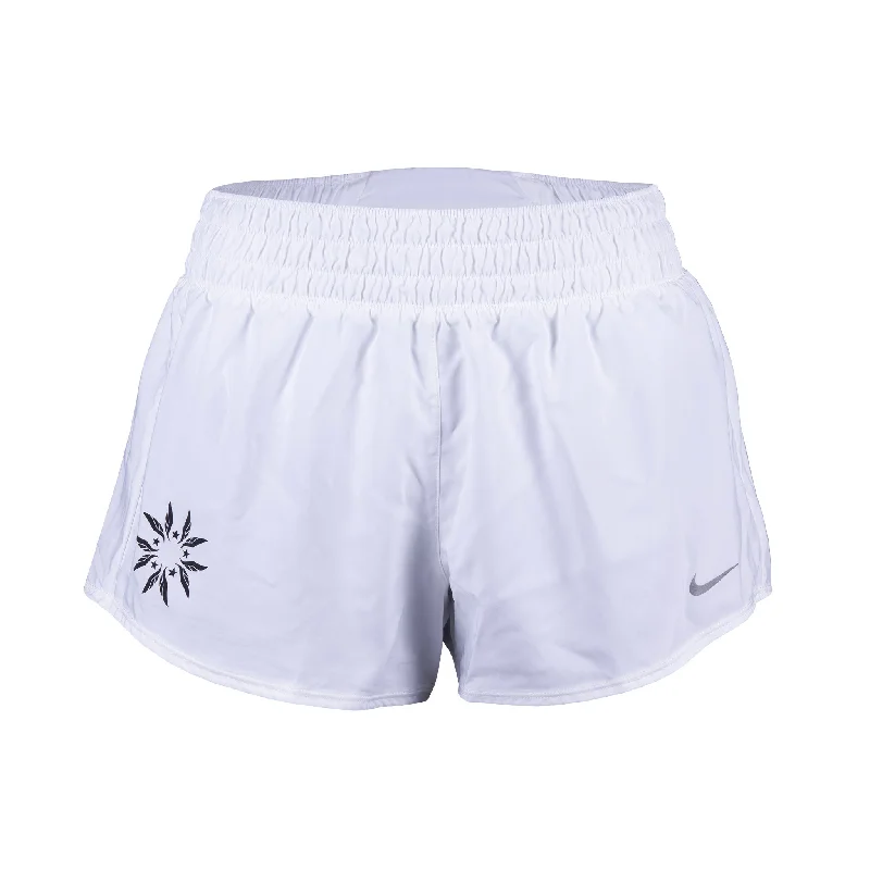 Breathable Yoga Shorts for Performance -Nike USATF Women's Dri-FIT Mid-Rise 3" Brief-Lined Shorts