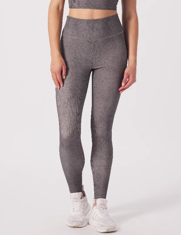 Yoga Pants for Mobility -Sultry Legging: Carbon Window Pane