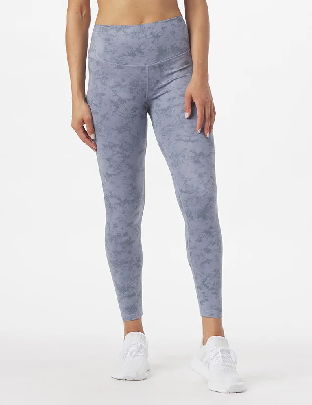 High-Waisted Compression Yoga Pants for Women -Sultry Legging Print: Acid Splash