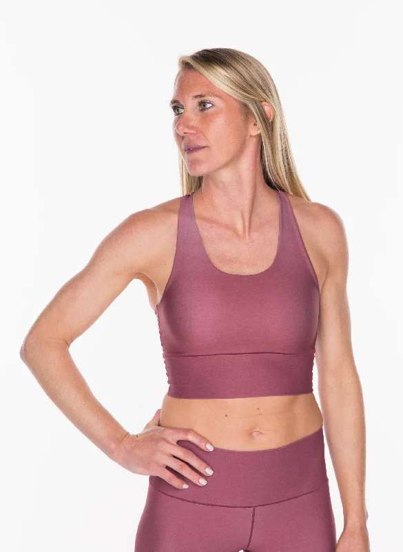Yoga Pants for Increased Range of Motion -Summit Longline Sports Bra