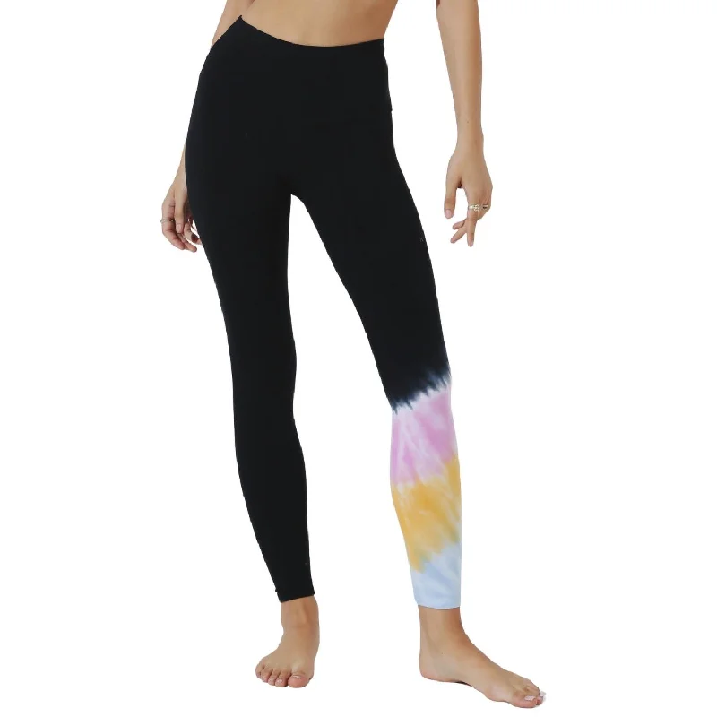 Yoga Shorts for Mobility and Comfort -Sunset Leggings In Echo