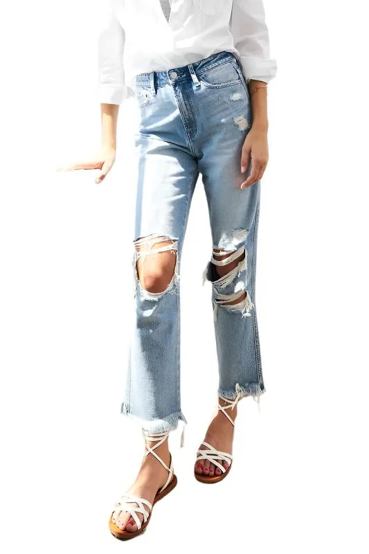 Performance Yoga Shorts for Support -Super High Rise Distressed Relaxed Straight Jeans Flying Monkey Performance Yoga Shorts for Support -Super High Rise Distressed Relaxed Straight Jeans Flying Monkey