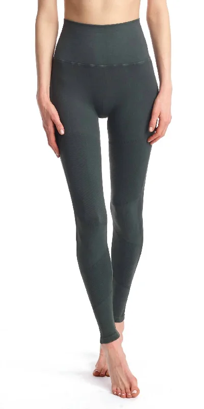 Women's Yoga Shorts for Ease of Movement -Super Seamless Moto Legging In Olive