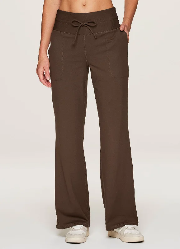 Lightweight Compression Yoga Pants -Super Soft Everyday Wide Leg Pant