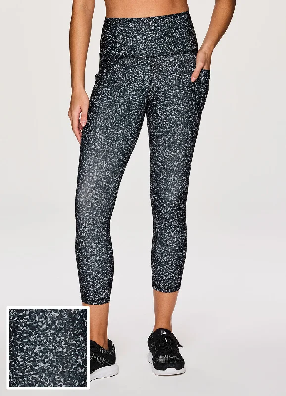 Breathable Leggings for Yoga -Super Soft Spacey Capri