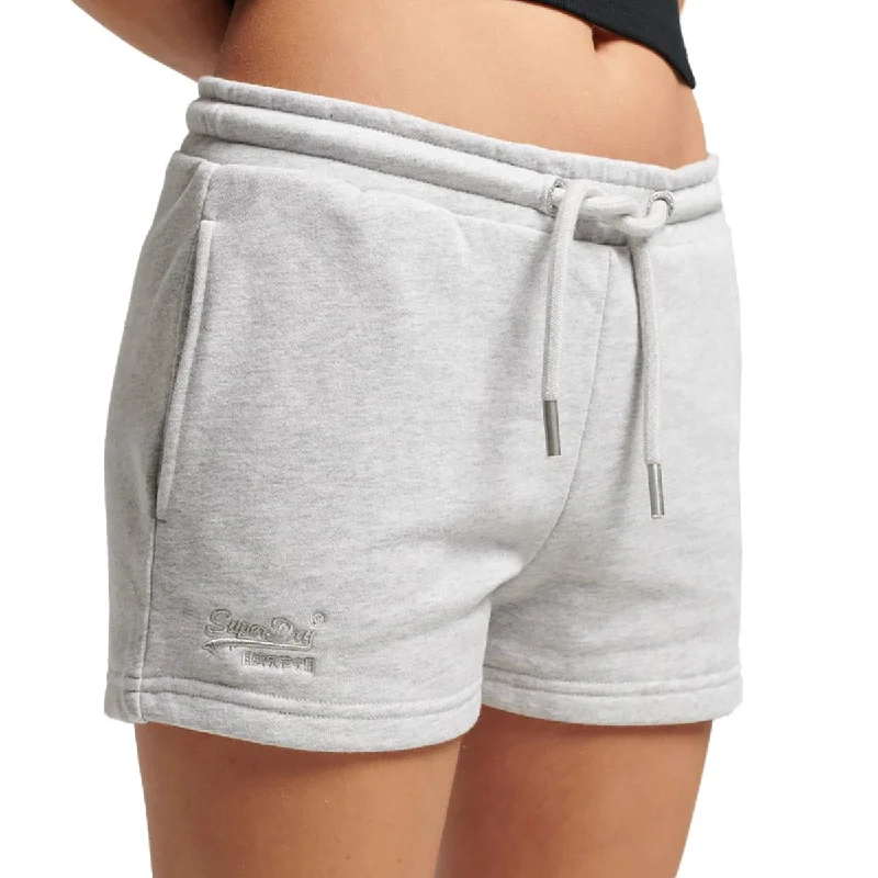 Quick Dry Yoga Shorts -Superdry Women's Vintage Logo Embroidered Short