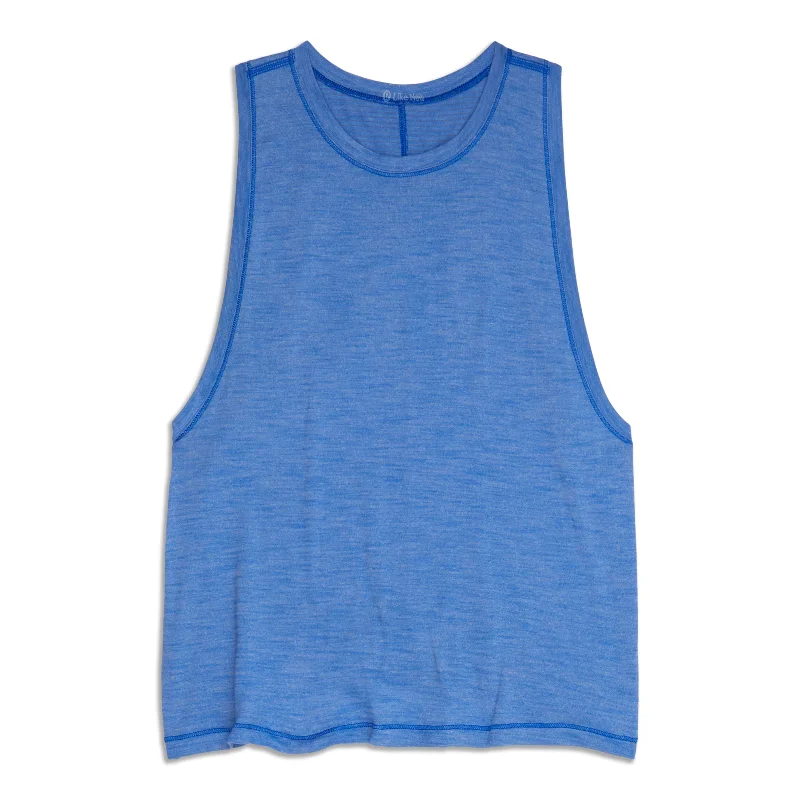 Colorful Yoga Tops -Sweat Date Tank Top - Resale