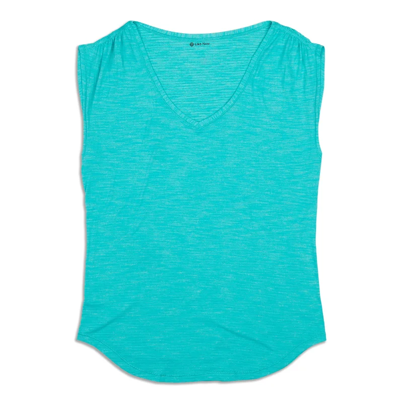 Breathable Yoga Tops for Hot Weather -Sweat Times Short Sleeve Shirt - Resale