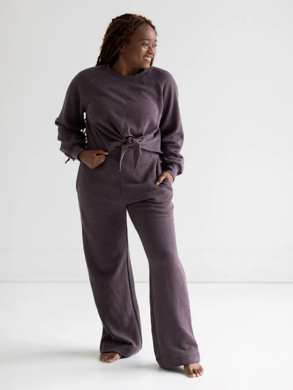 Yoga Pants for Flexibility and Endurance -Year of Ours Wide Sweatpant