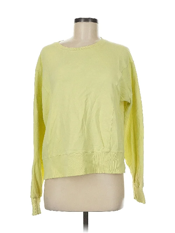 Yoga Tops with Built-In Support Bra -Sweatshirt
