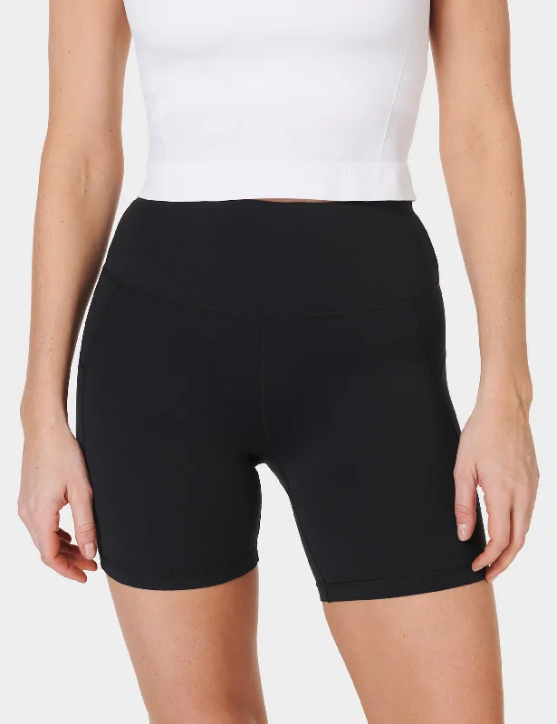 Yoga Shorts for Endurance and Flexibility -All Day 6" Shorts - Black