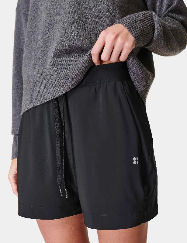 Yoga Shorts for Fitness and Mobility -Explorer Shorts - Black