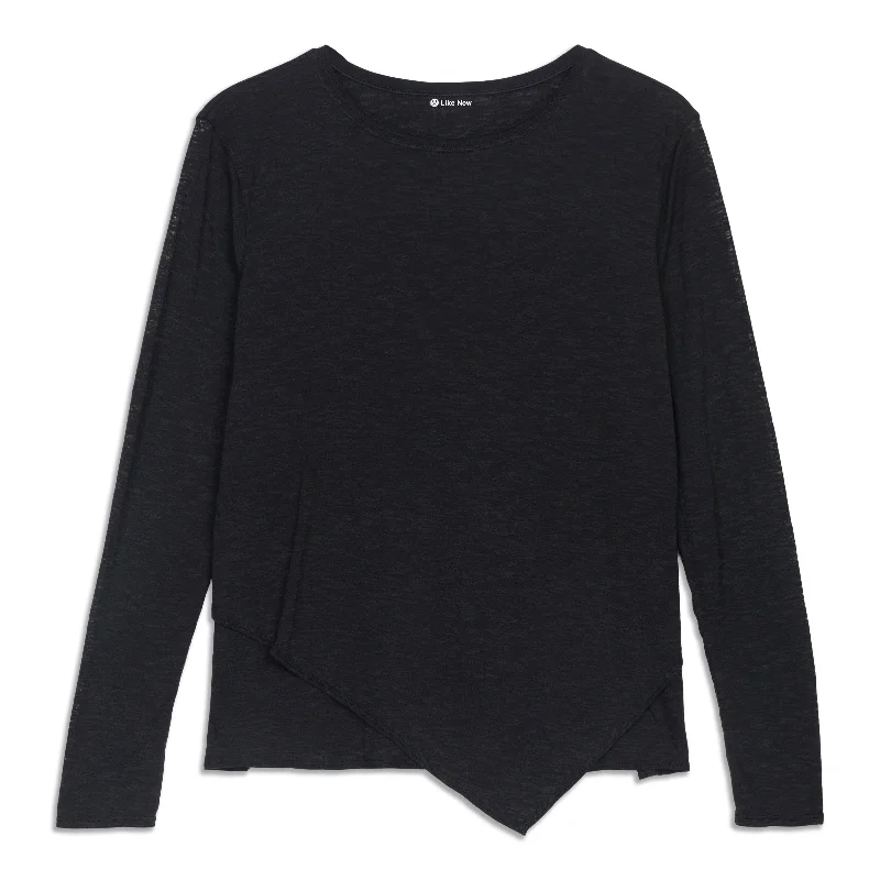 Yoga Tops for Daily Practice -Sweetest Day Long Sleeve Shirt - Resale