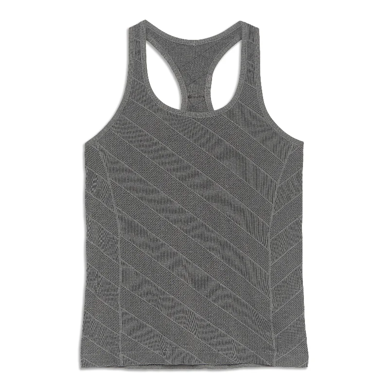 Loose Fit Yoga Tops for Relaxing Practice -Swiftly Racerback Tank Top - Resale