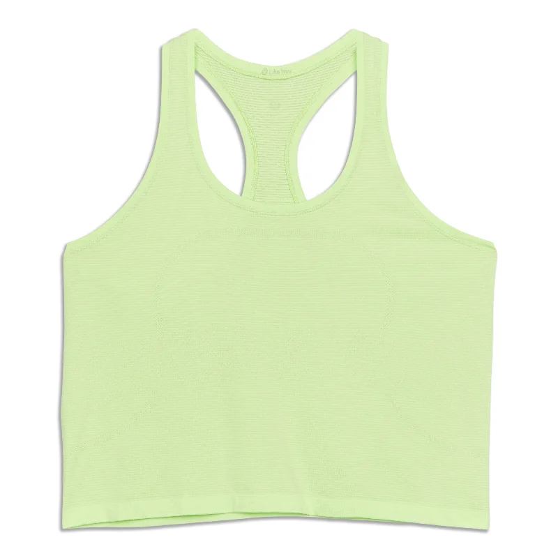 Yoga Tops with Breathable Mesh -Swiftly Tech Racerback Tank Top 2.0 - Resale