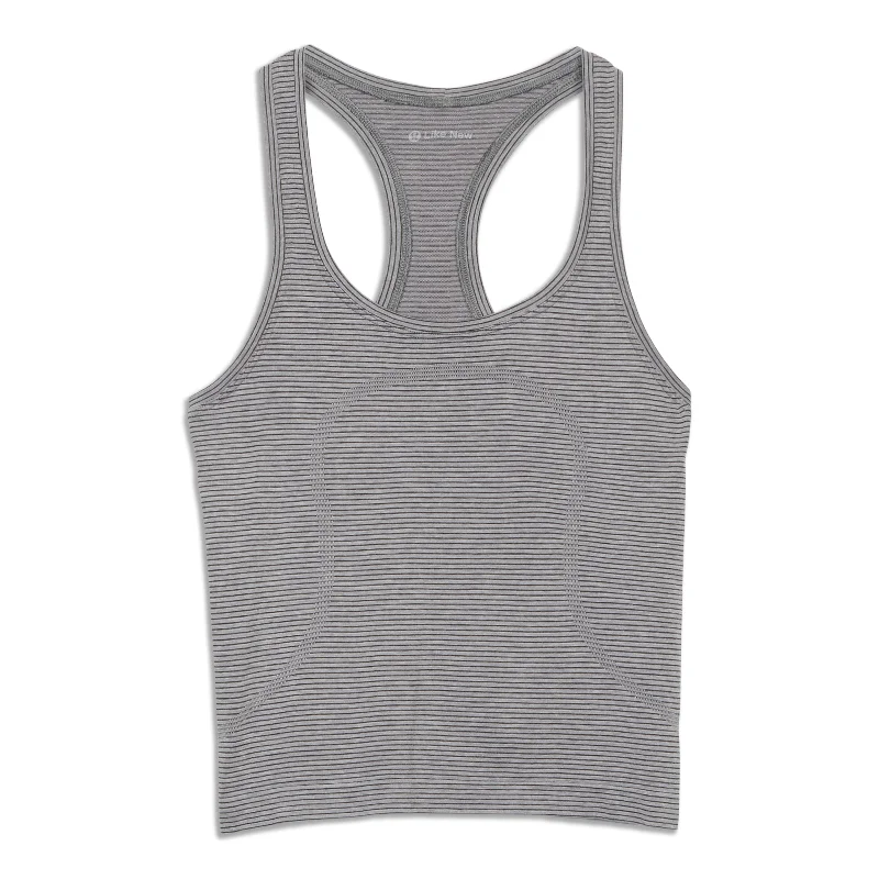 Women's Yoga Tops with High Coverage -Swiftly Tech Racerback Tank Top 2.0 - Resale